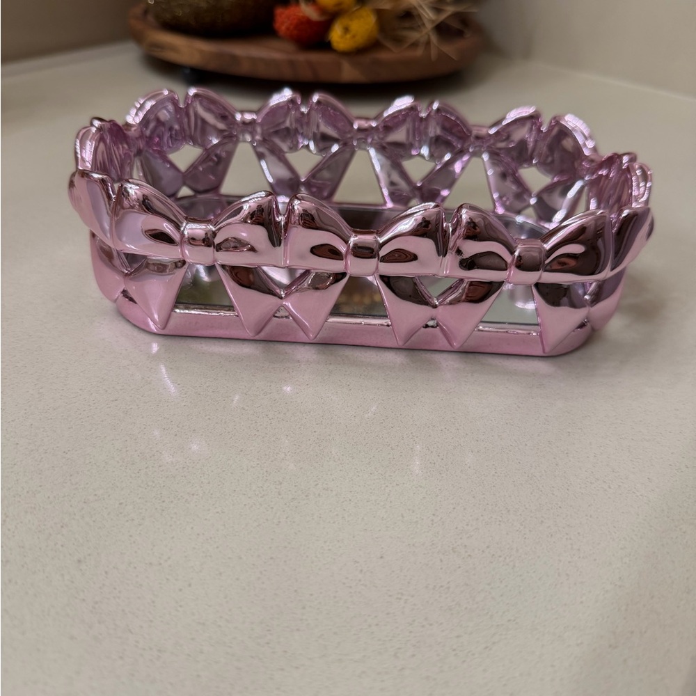 Bath & Body Works Pink Bow Soap Holder